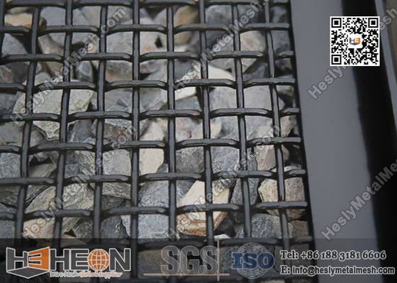 Chine Grille tissée à dessus plat | Tamis de criblage minier | Grillage ondulé fournisseur