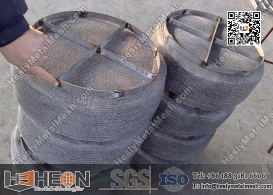 Chine Tapis de désembuage en treillis métallique tricoté en acier inoxydable fournisseur