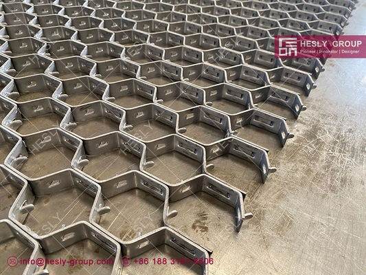 Chine Grille métallique hexagonale type H SS304 calibre 14 de 50 mm | Grille métallique hexagonale USA pour revêtement de four réfractaire fournisseur