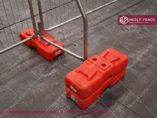 Chine 150 mm de hauteur moule de soufflage de clôture temporaire Pieds en plastique. fournisseur