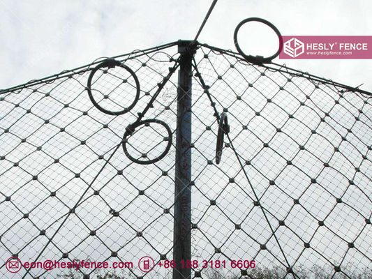 Chine Système de barrière de protection contre les chutes de roches passive. fournisseur