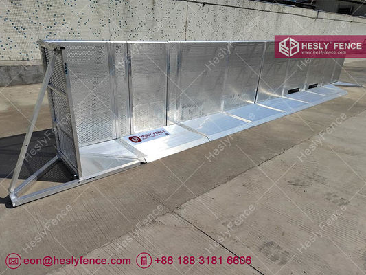 Chine Barrière de scène en aluminium de 1,2 m de haut | Barrière de concert Al | Barrière de scène Mojo fournisseur