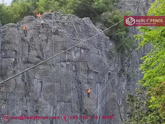 SNS Réseau de protection contre les chutes de roches. fournisseur