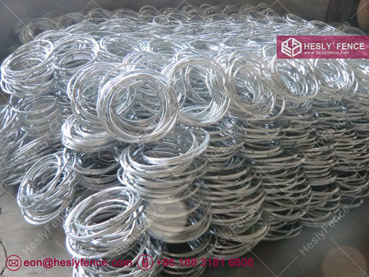 HESLY Draperie de protection contre les chutes de pierres | Filet à anneaux en acier | Système de treillis de protection active des pentes | Fil d'acier à haute résistance - Chine fournisseur