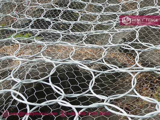 HESLY Draperie de protection contre les chutes de pierres | Filet à anneaux en acier | Système de treillis de protection active des pentes | Fil d'acier à haute résistance - Chine fournisseur