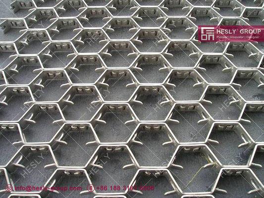 Lance en treillis métallique en acier inoxydable en hexmétal AISI316 " fournisseur