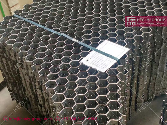 Lance en treillis métallique en acier inoxydable en hexmétal AISI316 " fournisseur