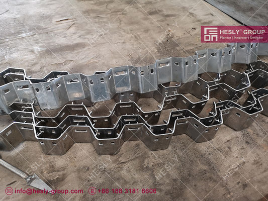 En acier inoxydable 310 maillage hexagonal avec lances 1 ¢ et 3⁄4 ¢ d'épaisseur fournisseur