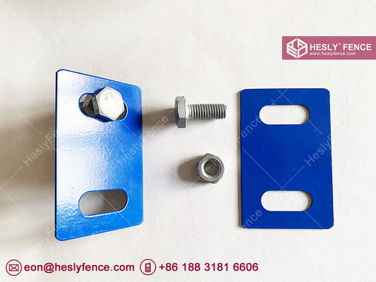 HESLY Pare-vent et anti-poussière, Trois pics, épaisseur 0,8 mm, largeur 910 mm, ouverture perforée - HeslyFence, CHINE fournisseur