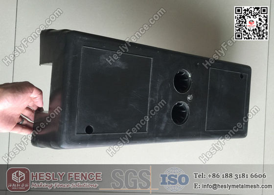 Pieds/Blocs de clôture temporaire en plastique moulé par injection de couleur noire (fournisseur chinois) fournisseur