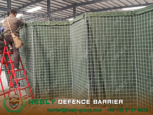 0.61X0.61X0.61m Hesly Bastion Défensif | Clôture de Défense Militaire fournisseur