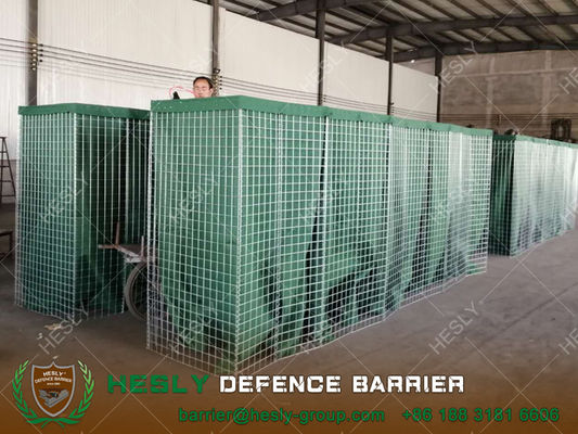 0.61X0.61X0.61m Hesly Bastion Défensif | Clôture de Défense Militaire fournisseur