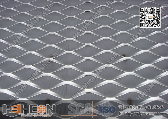Façade de maillage métallique étendu en aluminium fournisseur