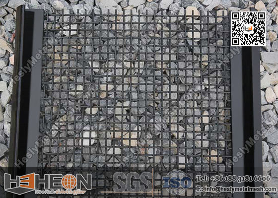 Grille tissée à dessus plat | Tamis de criblage minier | Grillage ondulé fournisseur