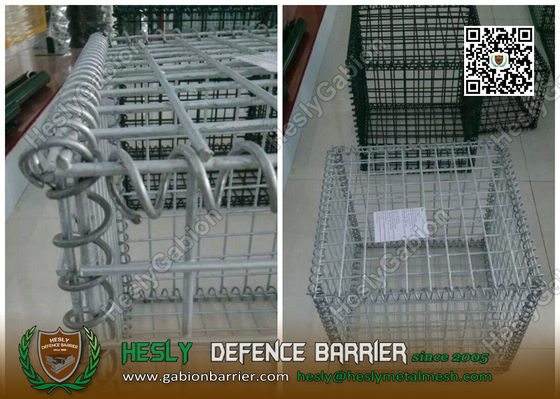 Cage de gabion en treillis soudé revêtu de Galfan | 2x1x1m | ouverture de maille 50x50mm fournisseur