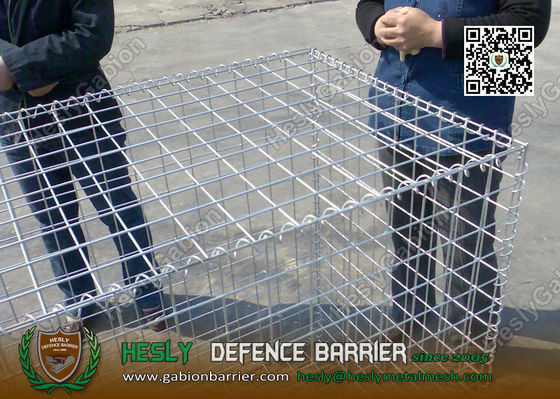 Cage de gabion en treillis soudé revêtu de Galfan | 2x1x1m | ouverture de maille 50x50mm fournisseur