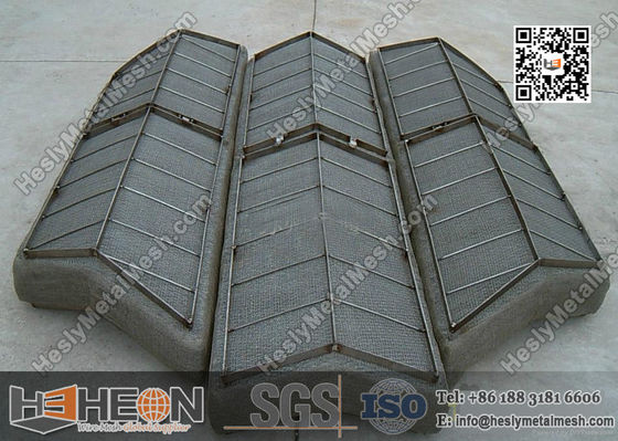 Tapis de désembuage en treillis métallique tricoté en acier inoxydable fournisseur