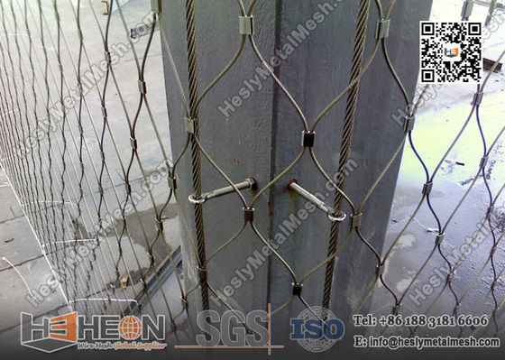 3.0mm 7X19 structure treillis métallique en acier inoxydable fournisseur Chine fournisseur