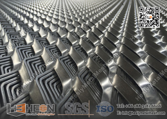 Métal en aluminium étendu pour façade de bâtiment fournisseur