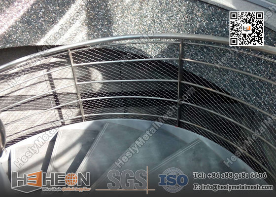 Manchon en aluminium fil d'acier inoxydable câble maille | Exportateur de treillis métallique décoratif de Chine fournisseur