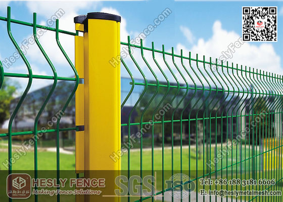 Panneaux de clôture en grillage soudé revêtu de PVC, hauteur 1,8 m x largeur 3,0 m fournisseur