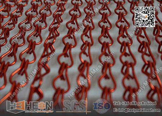 90x210cm Écran à mouche en aluminium Rideau en chaîne de haute qualité fournisseur