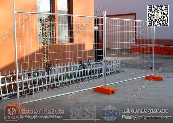 2.1m de haut X 2.4m de large Clôture temporaire de construction avec revêtement galvanisé de 42 µm fournisseur