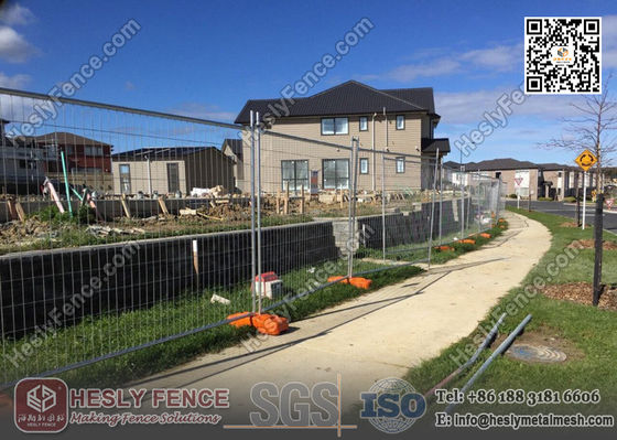 2.1m de haut X 2.4m de large Clôture temporaire de construction avec revêtement galvanisé de 42 µm fournisseur