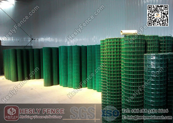 Grillage soudé | Maille carrée 50x50mm | Revêtement PVC vert RAL6005 fournisseur