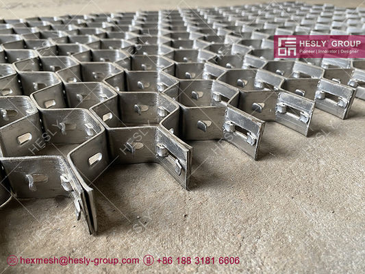 2.0X20X50mm 310S Hex Steel Revêtement Réfractaire | Fabricant Hexsteel Chine fournisseur