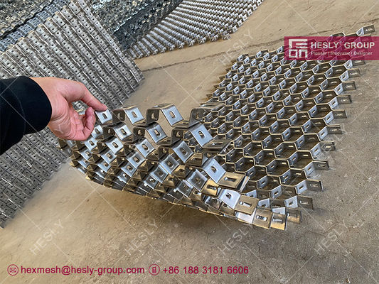 3/4" de profondeur, 16ga épaisseur, 1-7/8" trou hexagonal, 410S acier inoxydable Hexmetal - HESLY Chine Ventes d'usine fournisseur