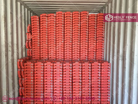Pieds de clôture temporaire par soufflage (type combiné) | Fournisseur chinois de pieds en plastique fournisseur