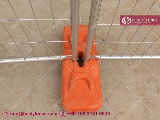 Couleur orange MOULE MOULE en plastique Pieds de clôture temporaires. fournisseur