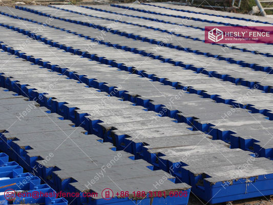 Pieds de clôture temporaire en plastique moulé par injection de couleur orange | Fournisseur de pieds de clôture temporaire en Chine fournisseur