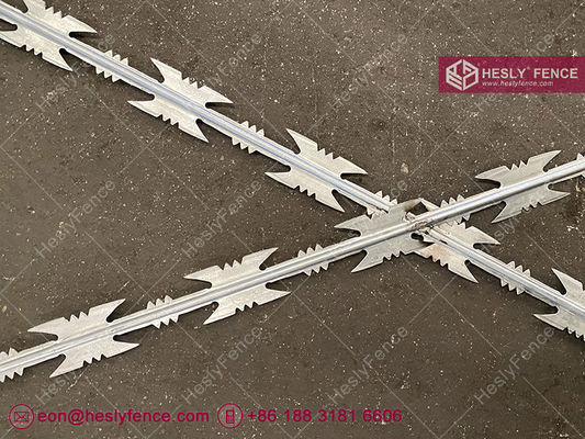 Hauteur 2,4 m, tôle de grillage de rasoir en losange 75x150 mm | Fournisseur chinois de grillage de rasoir soudé fournisseur