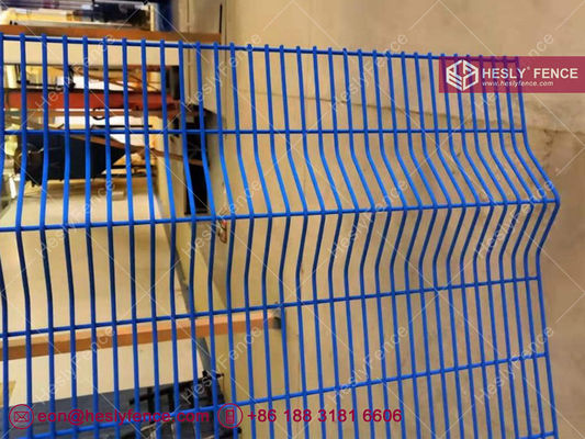 358 grillage de sécurité | fil de calibre 8 | ouverture 1/2"X3" | revêtement en poudre vert - Hesly Fence - Chine fournisseur