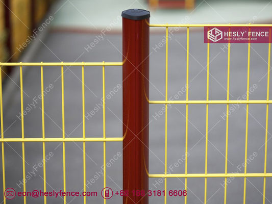 868 Double filet de fil de fer Clôture, couverte en poudre de couleur grise, hauteur 2 m, largeur 3 m fournisseur