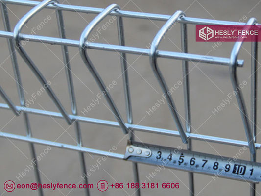 Grillage soudé BRC HeslyFence | Bord supérieur et inférieur roulés | Maille 50x150mm | Fil de 5.0mm | HeslyFence, Chine fournisseur