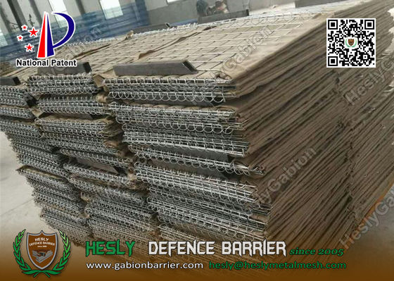 Barrière de gabions défensifs militaires chinois en tissu géotextile fournisseur