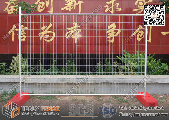 2m de hauteur x 2,5m de largeur Événement temporaire Clôture AS4687-2007 Standard (fournisseur chinois) fournisseur