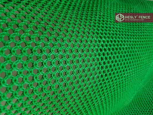 Barrière de vent en tissu HDPE pour la suppression de la poussière des centrales thermiques, mur de protection contre le vent Hesly fournisseur