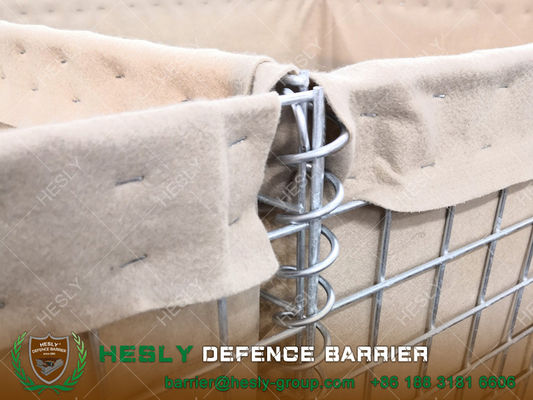 Barrière de protection en gabions soudés fournisseur