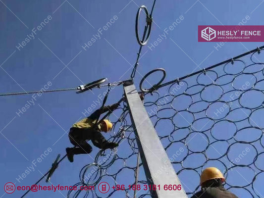 Système de protection contre les chutes de roches. Fil de 4,0 mm. fournisseur