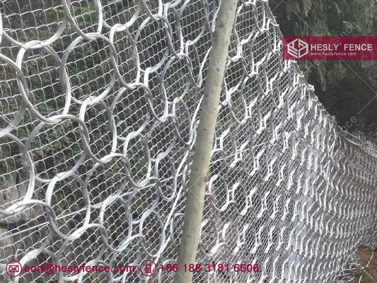 Système de protection contre les chutes de roches. Fil de 4,0 mm. fournisseur