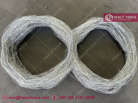 Putanka Pieds enchevêtrés fil d'obstacle invisible 0.8mm de fil de diamètre 10x10x1.4m Chine HeslyFence usine de vente fournisseur