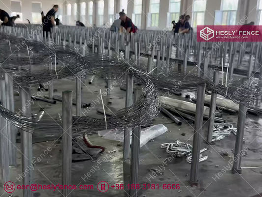 10X5m MZP fil Putanka, 0,5/0,6/0,8/0,9 mm de diamètre du fil, HeslyFence Chine vente de l'usine de fil tangle fournisseur