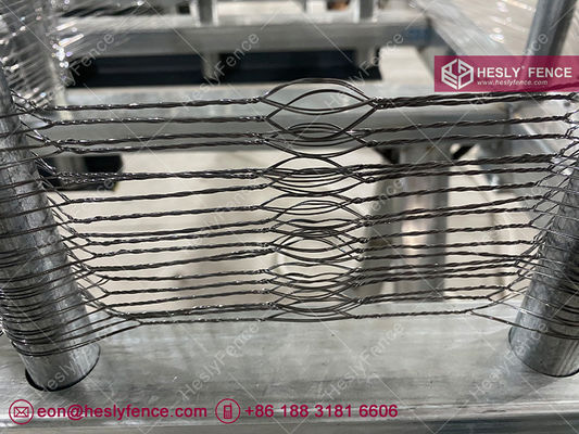 Fil de rasoir MZP 10x10m, diamètre de fil 0,5/0,5/0,8/0,8mm, vente d'usine de fil barbelé HeslyFence Chine fournisseur