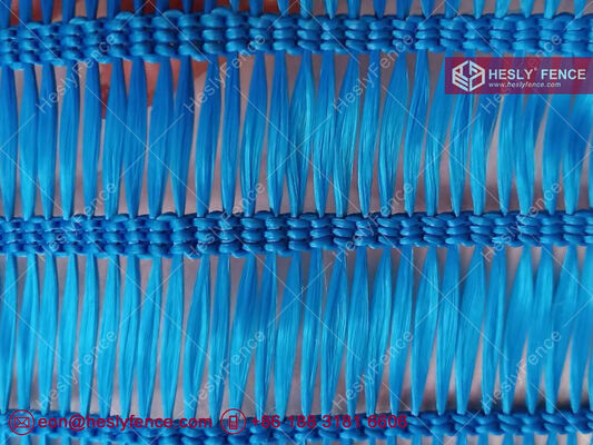 Clôture anti-vent en fibre de polyester pour le contrôle de la poussière de coke de pétrole, 450g/m2, système de clôture brise-vent de Chine fournisseur