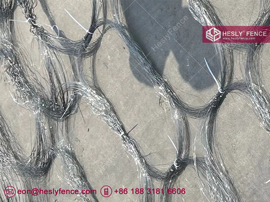 MZP Obstacle discret, filet de fil antitanque, fil 10x10m, 0.5mm, HESLY Ventes d'usine Chine fournisseur