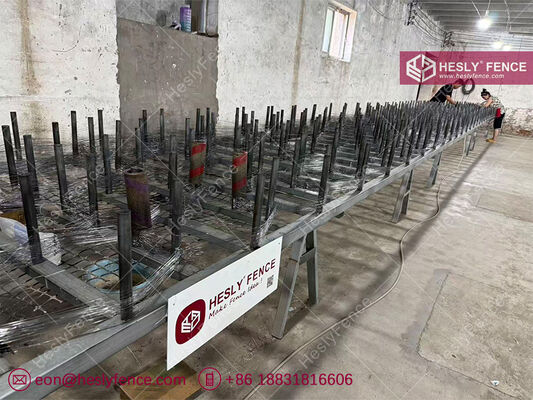 Putanka fil de fer, fil invisible obstacle 5x10x1.4m 0.5/0.6/0.8/0.9mm fil d'acier à haute résistance à la traction HESLY CHINA usine fournisseur